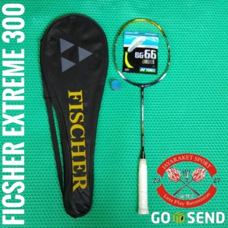 Raket badminton FISCHER EXTRIME 300 Raket Badminton Raket Bulutangkis Reket Badminton Reket Bulu Tan