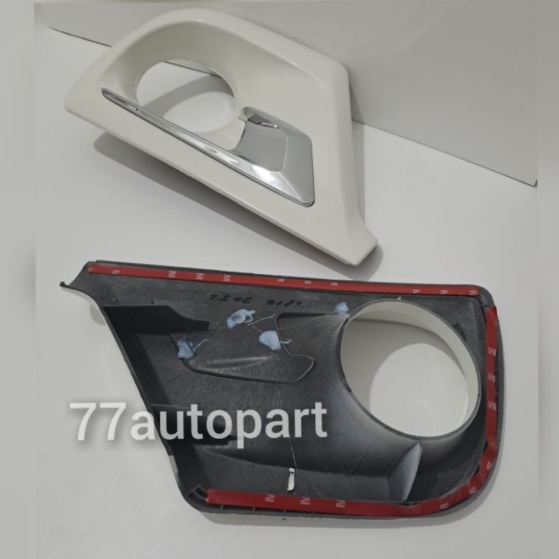 eksterior ring cover foglamp avanza 2012 2013 2014 putih