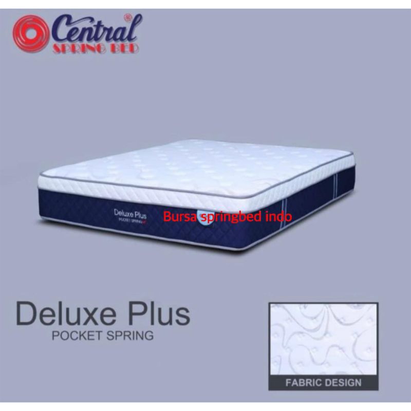 central deluxe plus pocket 160 x 200 kasur spring bed