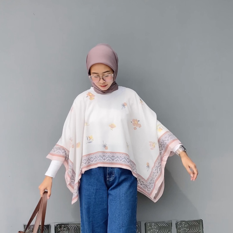 Dahlia kimono scarf by omahbicis- Scarf outer- Outerscarf kekinian