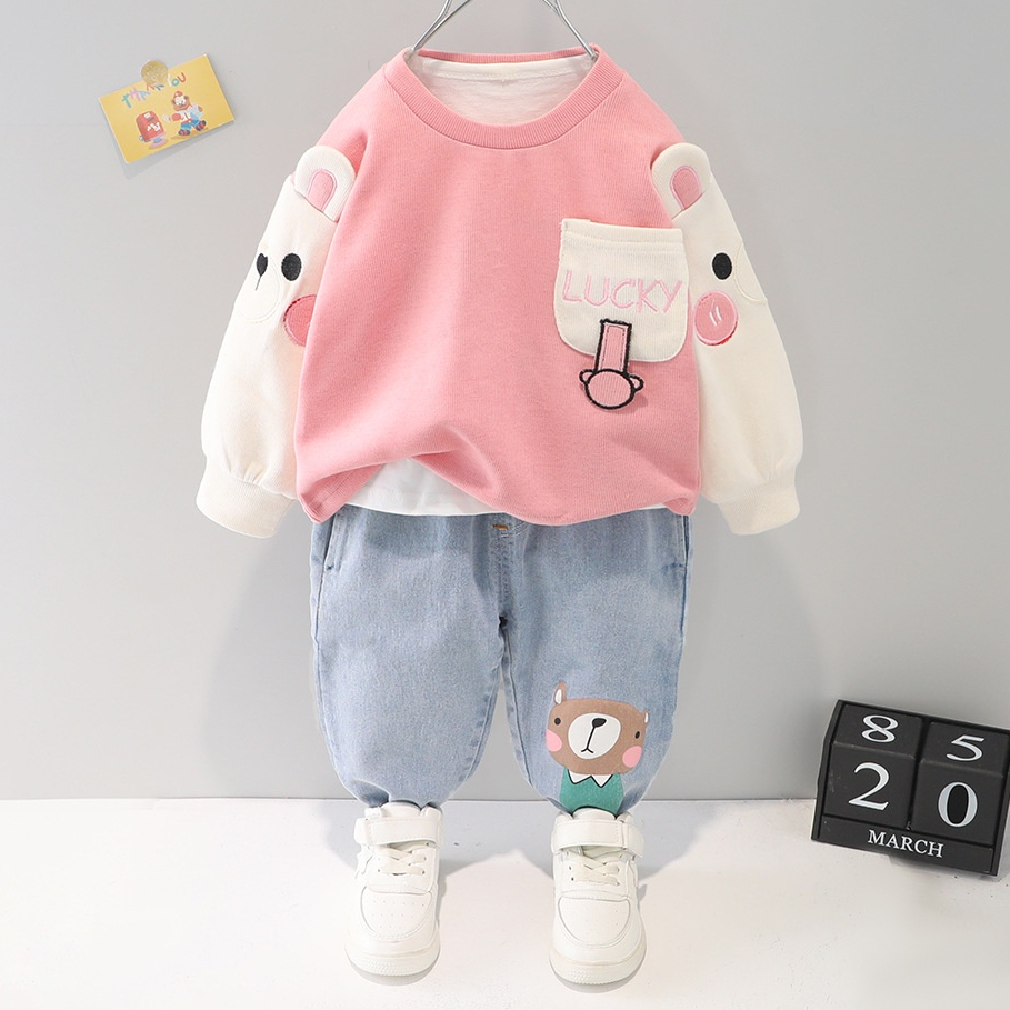 Setelan Anak Laki Laki Import Baju Anak Cowok Set FABI0