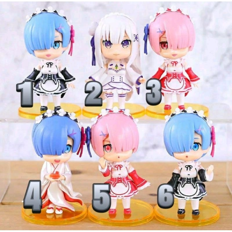 Action figure re zero Rem ram