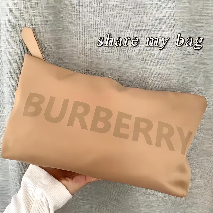 Burberry Makeup Bag/travel Bag Tas Perjalanan/tas Kosmetik Kantong Kosmetik/Cosmetic Bag beauty bag
