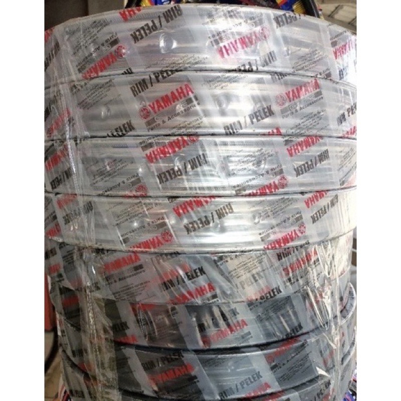 LINGKAR VELG PELAK YAMAHA DID 160 / 140 RING 17 VEGA RR, VEGA ZR HITAM DAN CHROME CROME