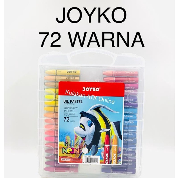 

Crayon / Krayon / Oil Pastel TiTi Joyko 72 Warna