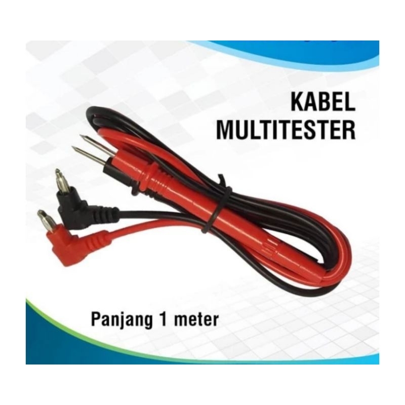 Kabel multitester 1 pasang  Kabel avometer multi