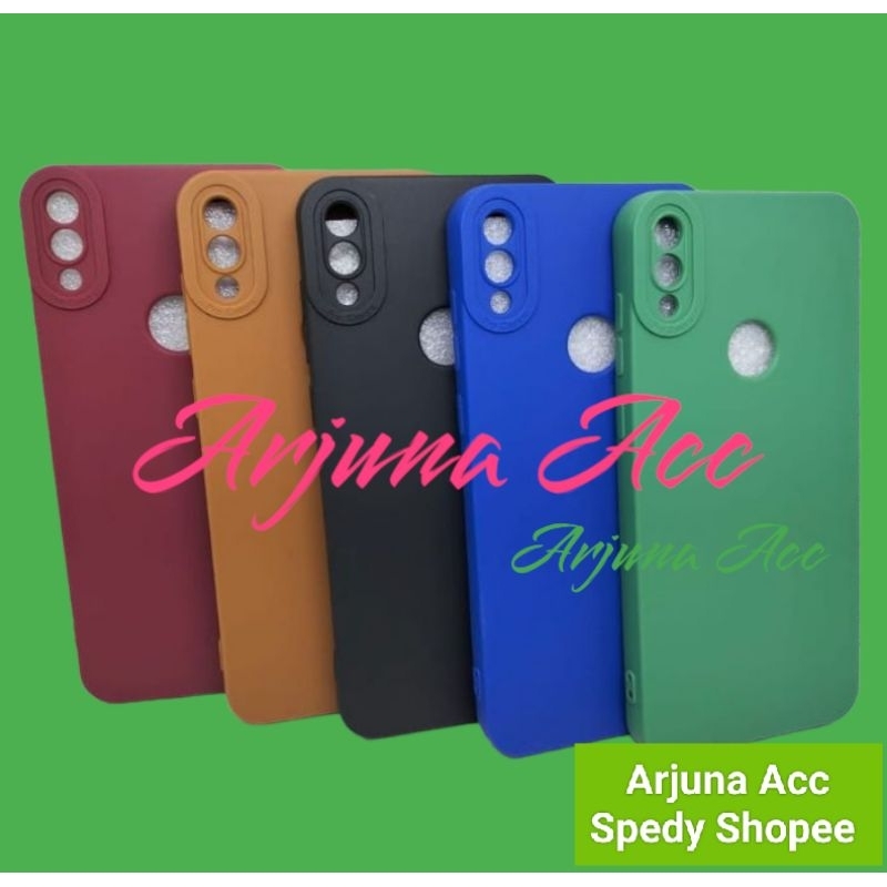 Softcase Macaron SAMSUNG A10/ M10 Case Silikon Casing ProCamera Pelindung Hp