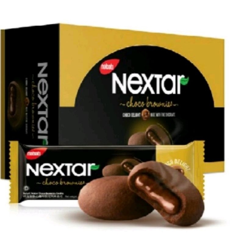 Nextar chocolate brownies coklat satuan (per pax isi 3pcs)