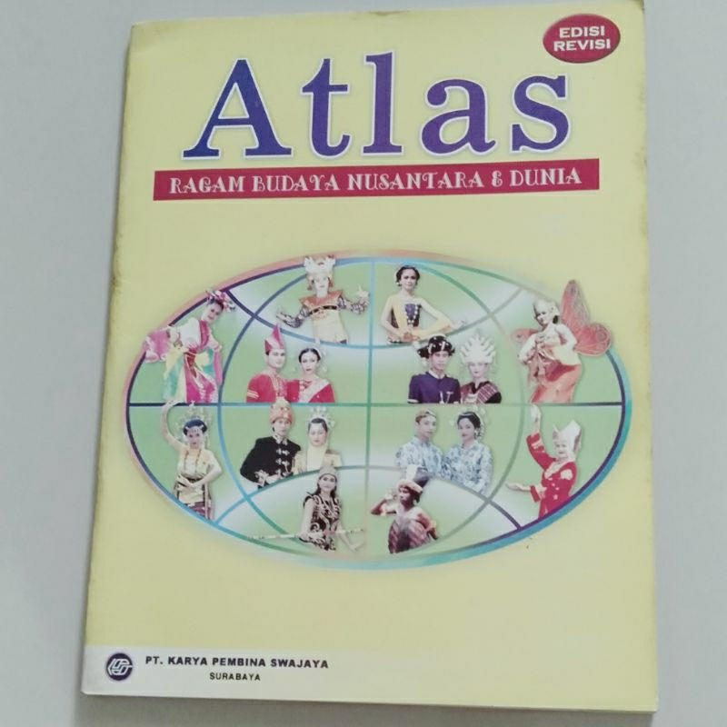 Buku Atlas Ragam Budaya Nusantara dan Dunia (Buku Bekas)