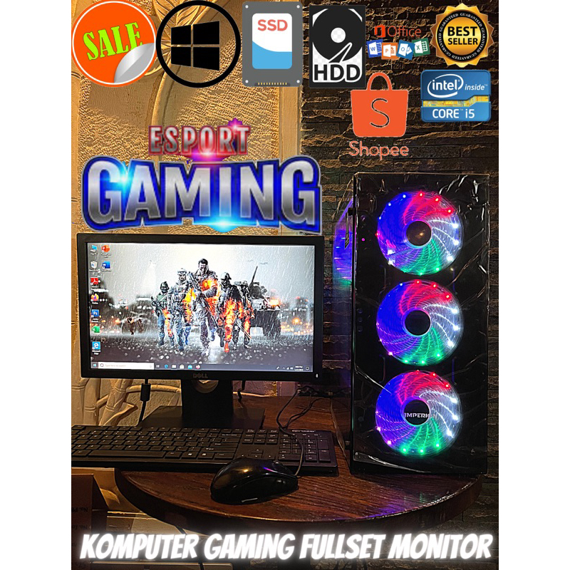 komputer gaming fullset