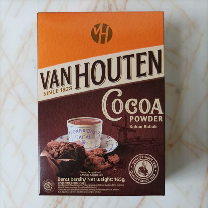 

VAN HOUTEN Cokelat Bubuk 165 gr - Cocoa Powder