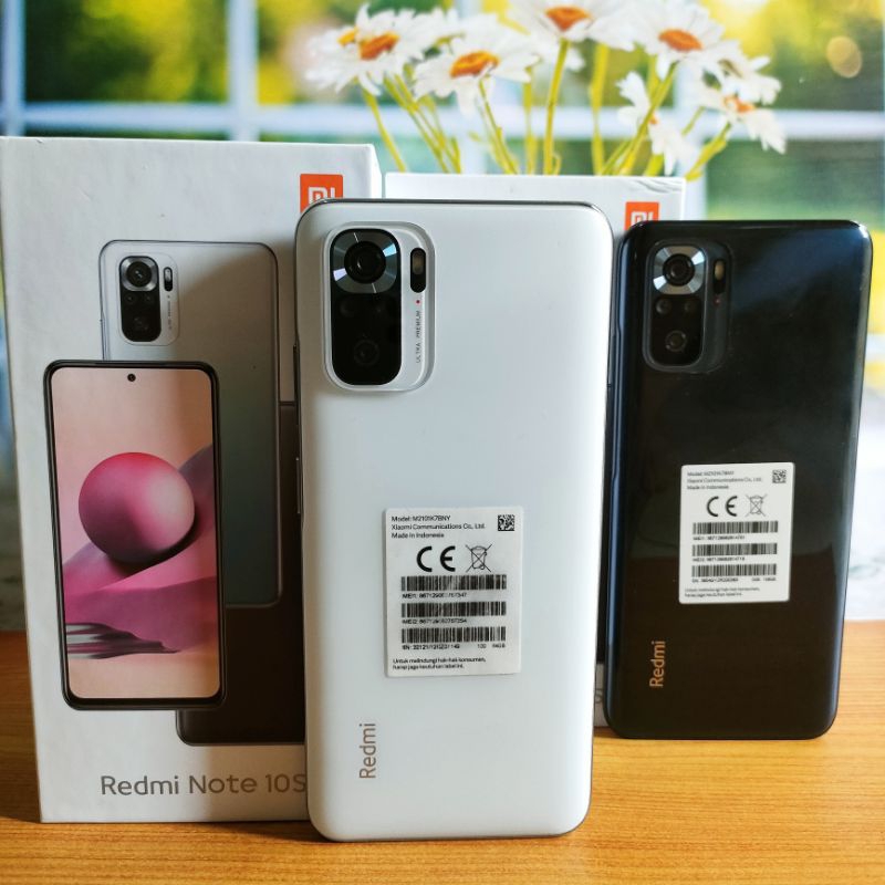 REDMI NOTE 10S 8/128/6/128 SECOND MULUS ORIGINAL BEKAS TERMURAH BERGARANSI