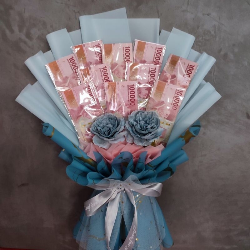 Buket Bouquet bunga wisuda pernikahan ulang tahun acara besar lainnya bisa request