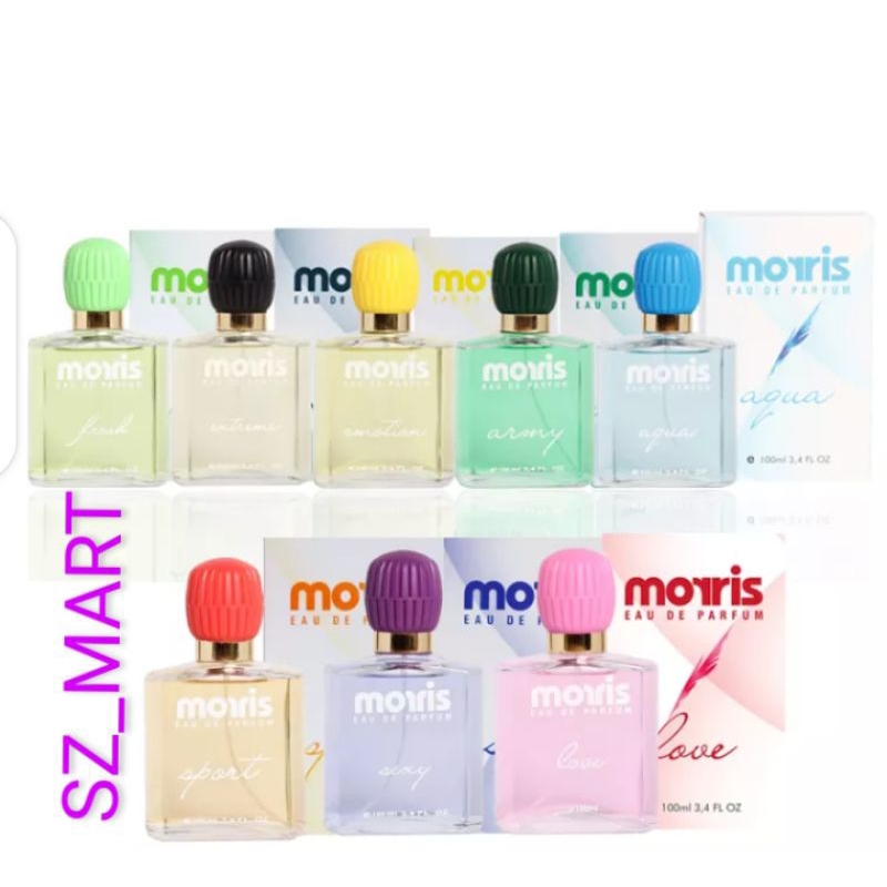 MORRIS Parfum EDP 100 ML UNISEX | Love | Sport | Emotion | Sexy| Aqua | Extreme | Army