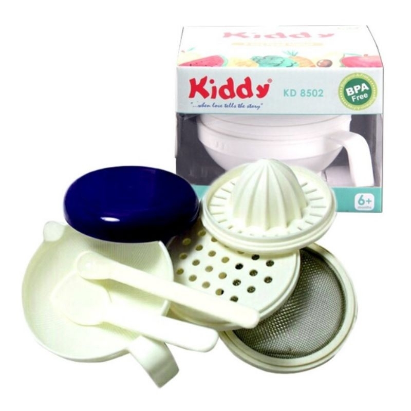 Kiddy 7 in1 Pelunak Makanan Bayi - Food Maker Mpasi
