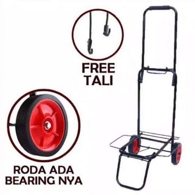 Trolly Lipat Besi / Troli Serbaguna / Troli Glon air dan Gas /  Trolley Besi Lipat