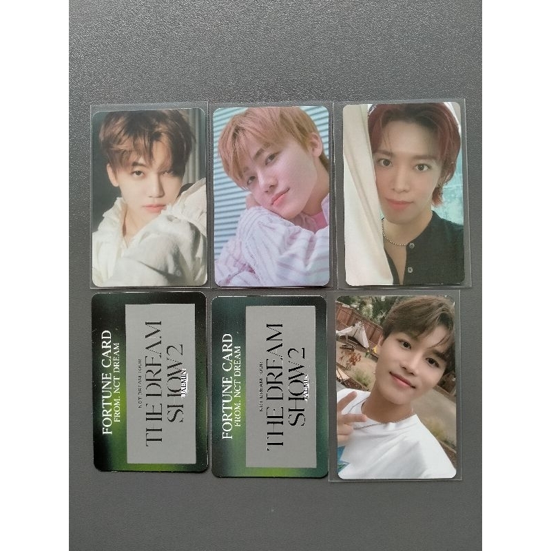 BOOKED PC JAEMIN FORTUNE SCRATCH TDS 2 CONCEPT NCT DREAM NOPANG DAGU WITH BUNDLE TC LAUNDRY SHOP