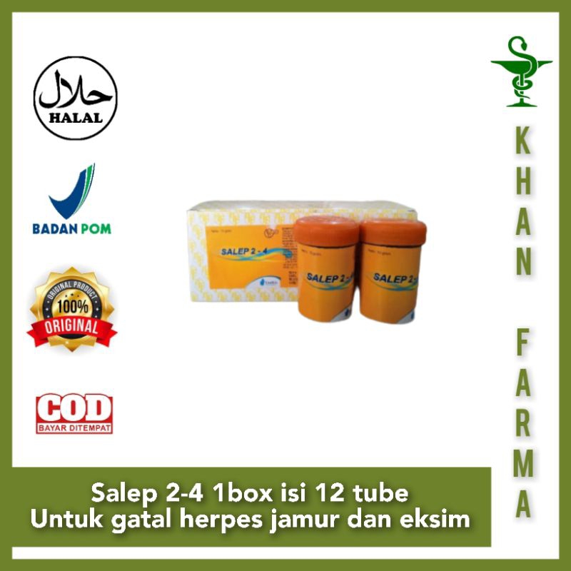 SALEP 2-4 SALEP 24 ZWAFEL NUFARINDO MURAH 1 BOX ISI 12TUBE