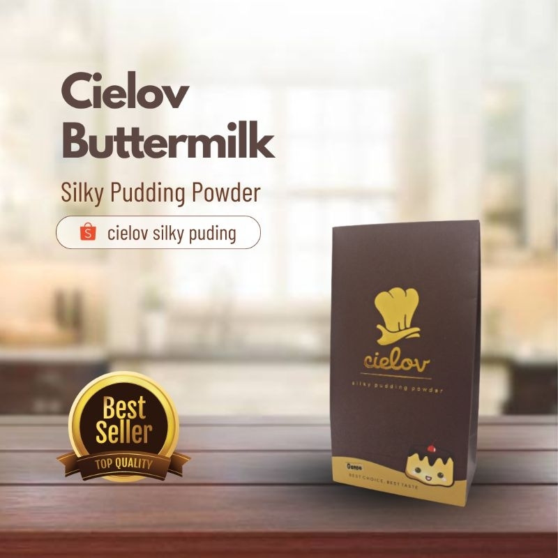 

CIELOV SILKY PUDING KEMASAN REGULER | SILKY PUDDING POWDER | CIELOV BUTTERMILK