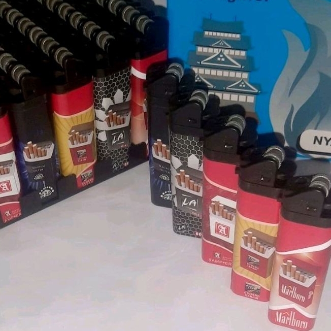 Korek api Nagoya Motif Brand / korek api oval / korek api murah / pemantik