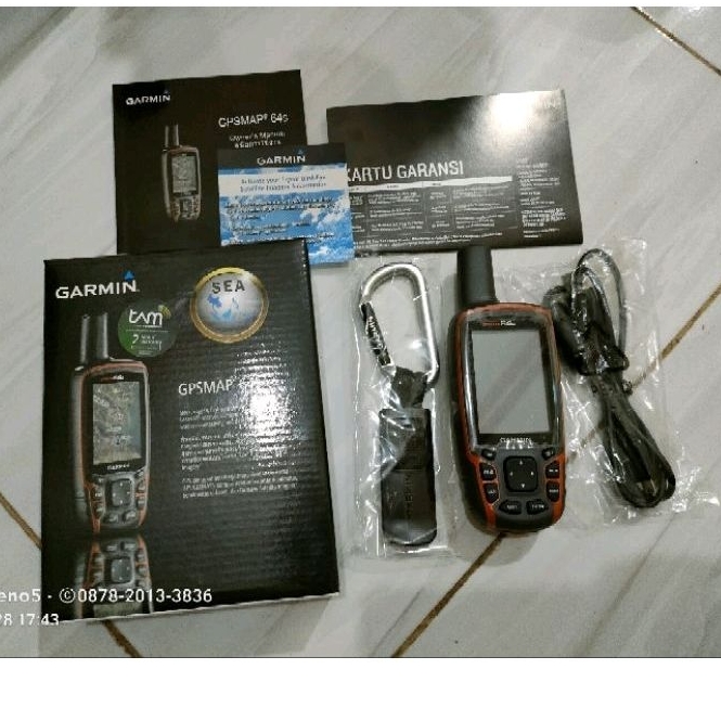 Gps Garmin 64s New ( Garmin Gpsmap 64s ) Baru