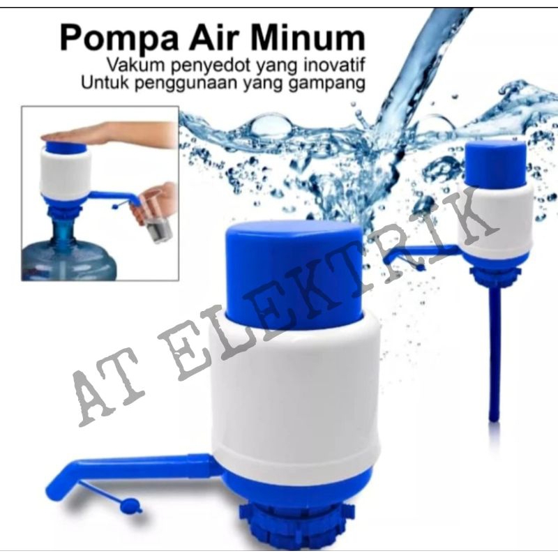 SO COOL / ALMOND Pompa air Galon Manual / Pompa Galon Pakai Pencet