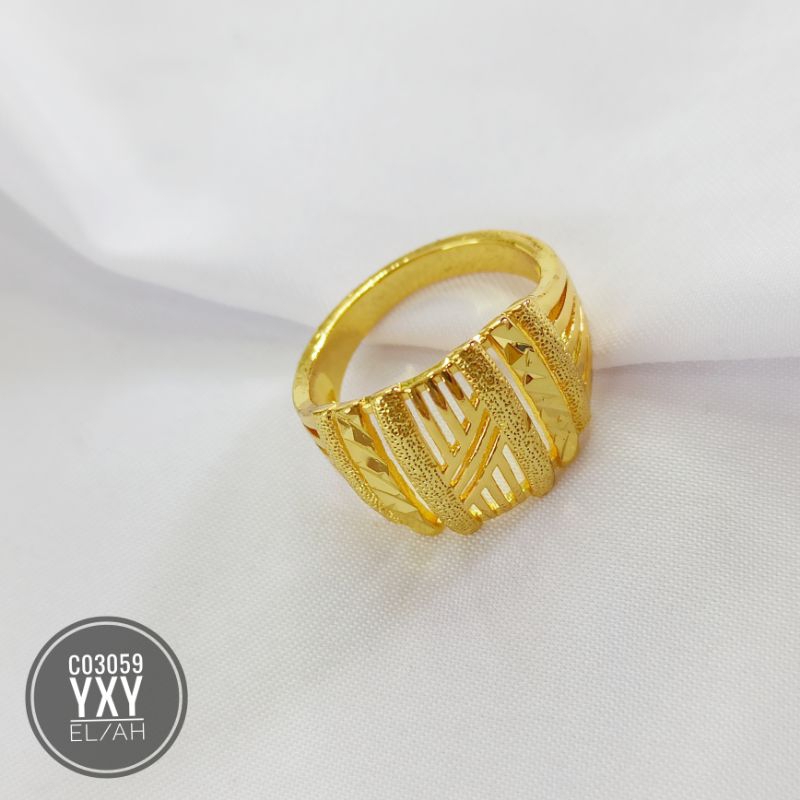 Cincin yaxiya warna 24k C03059