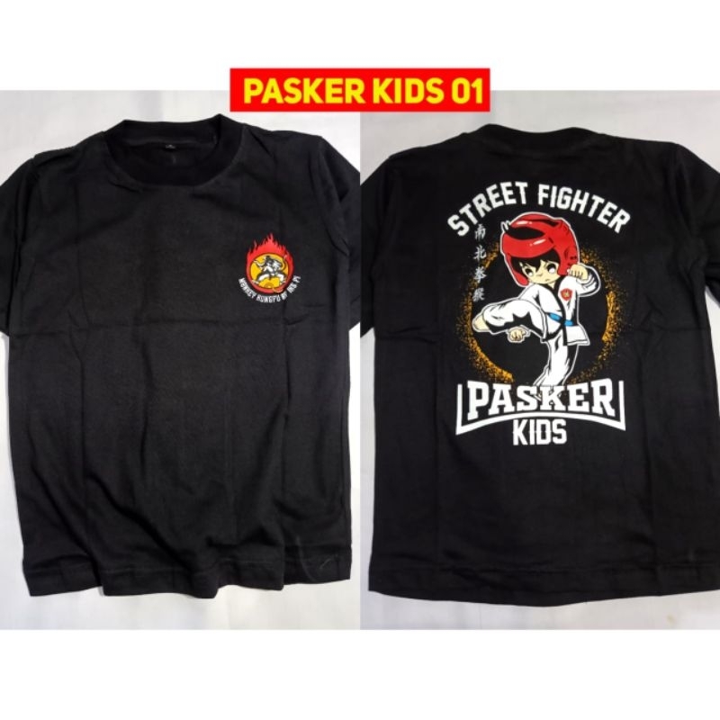 Kaos pasker Kids, kaos anak iks.pi kera sakti