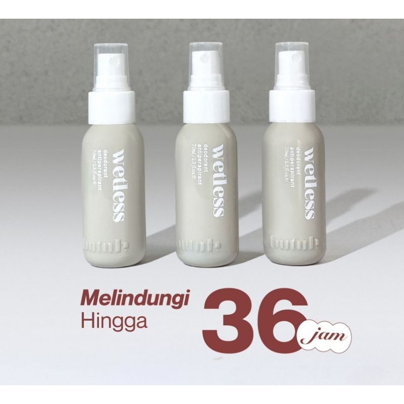 [WETLESS] Butuh Deodorant / Antiperspirant