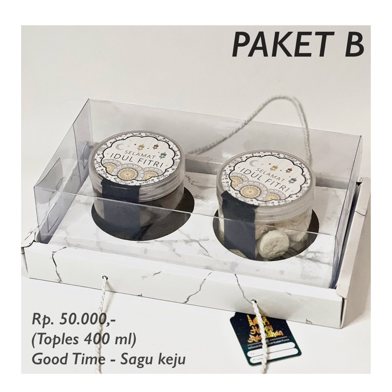 

Paket Hampers Lebaran Murah/ Hampers Idul Fitri / Parcel Lebaran / Lebaran HALAL Premium Quality - PAKET B