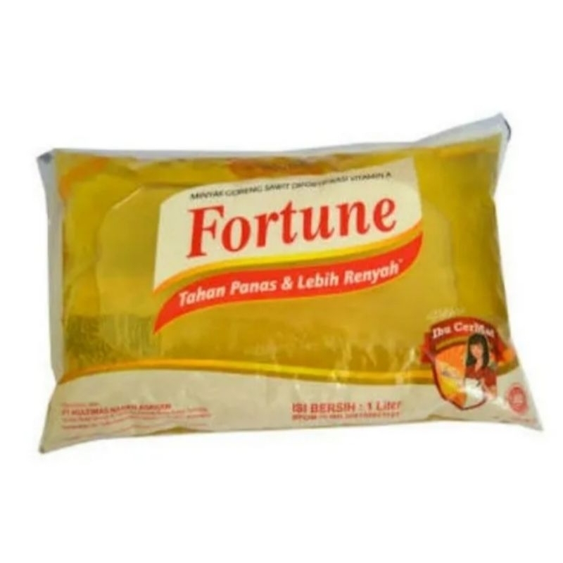 

Minyak Goreng Fortune Bantal 1L