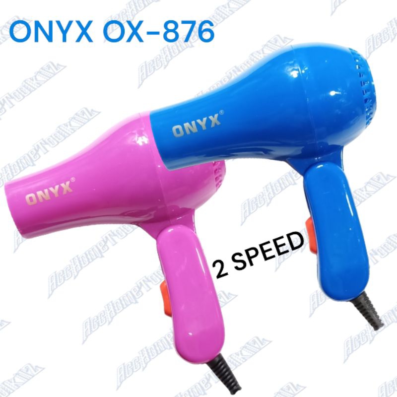 Hair Dryer Lipat Mini ONYX - 876 500 Watt / Pengering Rambut