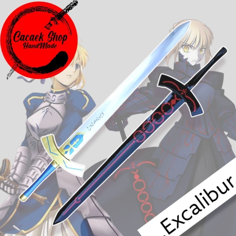 pedang kayu excalibur fate grand order