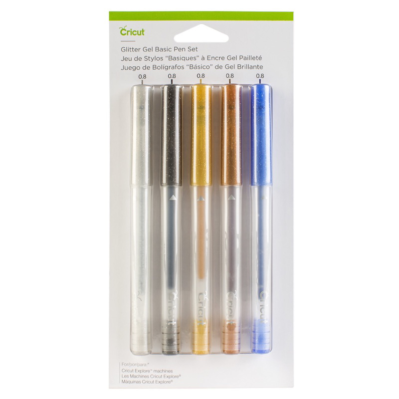 

Cricut Glitter Gel Fiesta Pen Set Assorted 5pcs