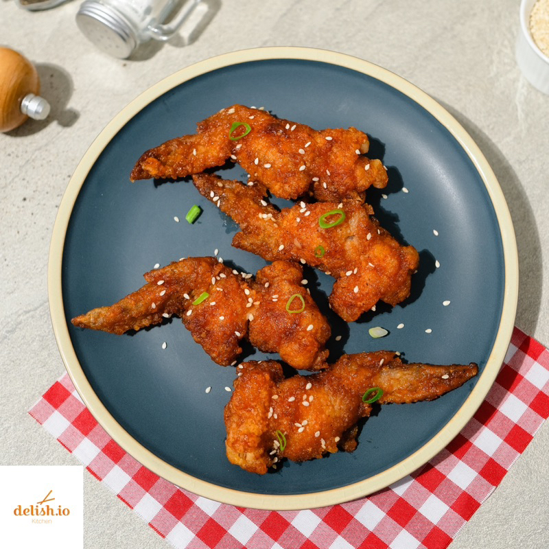 

BONELESS WINGS ALA KOREA BY DELISH.IO