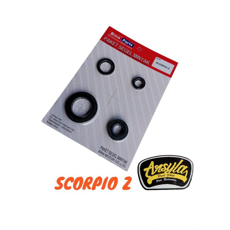 seal sil lengkap mesin Yamaha Scorpio Scorpio z