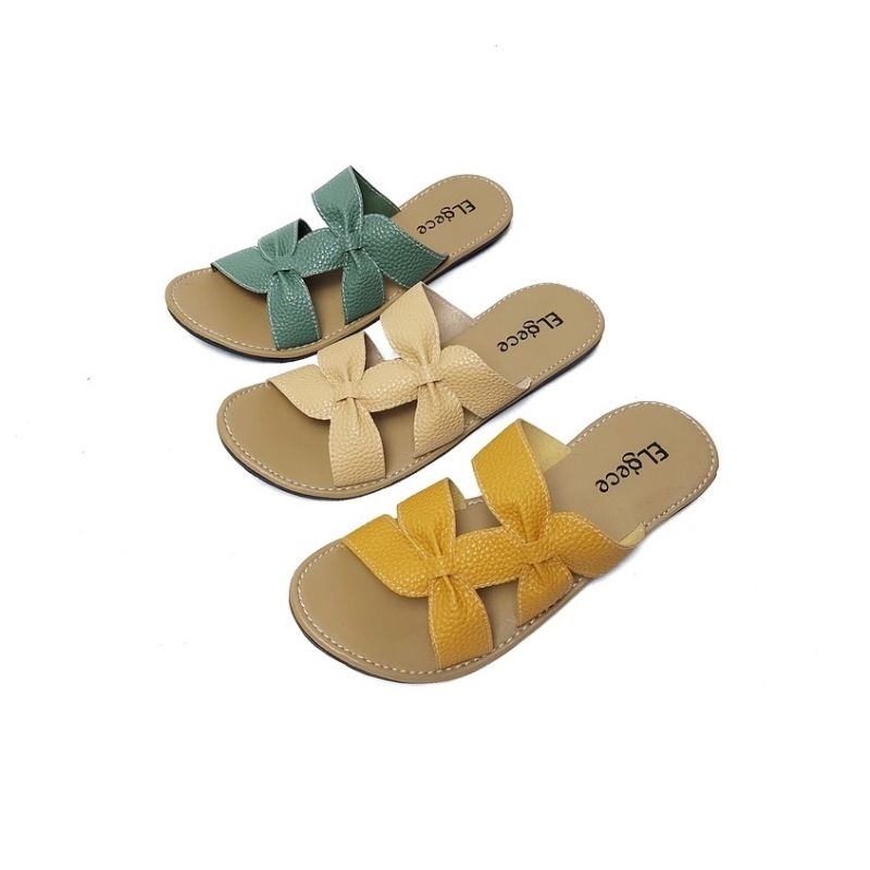 sandal papirut wanita - sandal papirut kekinian - sandal papirut murah / silang II