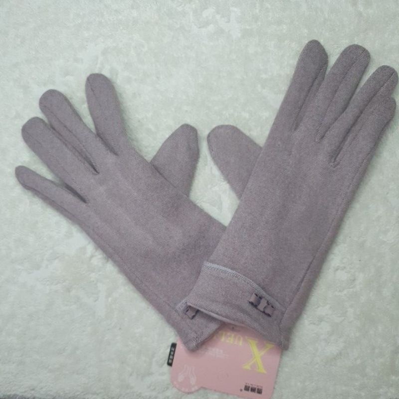 sarung tangan wanita fashion woman gloves touch screen drill DR04