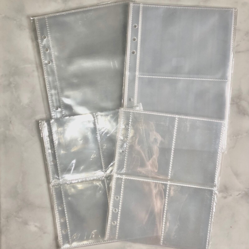 [NEW] Binder sleeve A5 6 ring 1p 2p 4p sleeves kolbuk collect book photocard pc one side double side