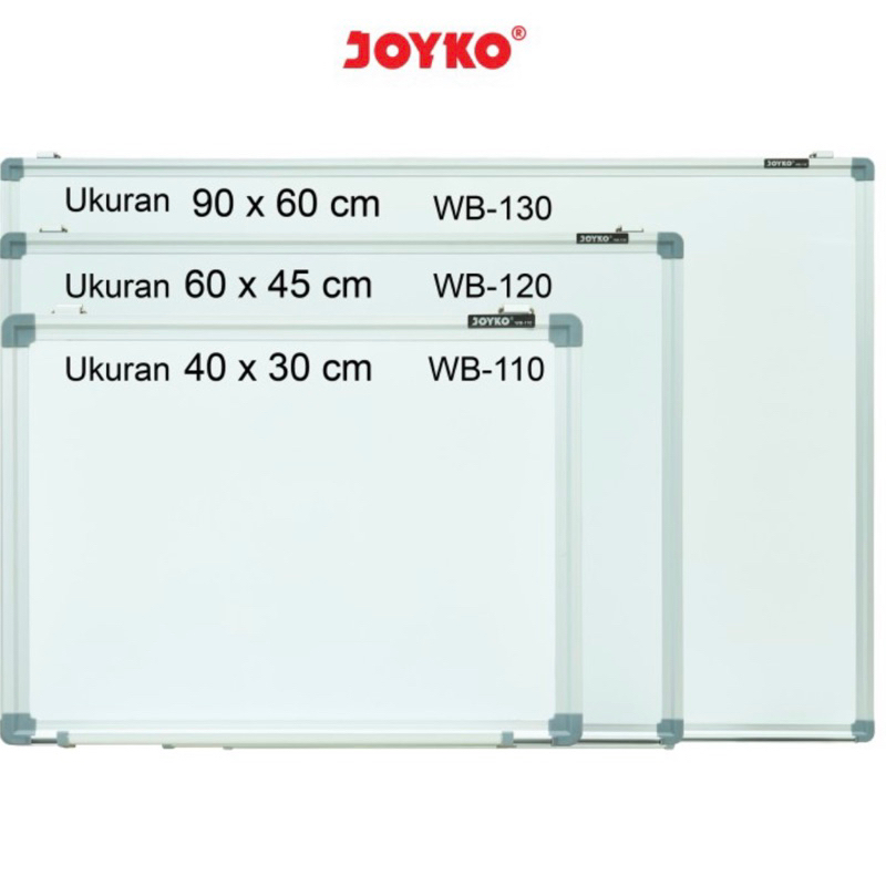 

Whiteboard Papan Tulis Putih Joyko