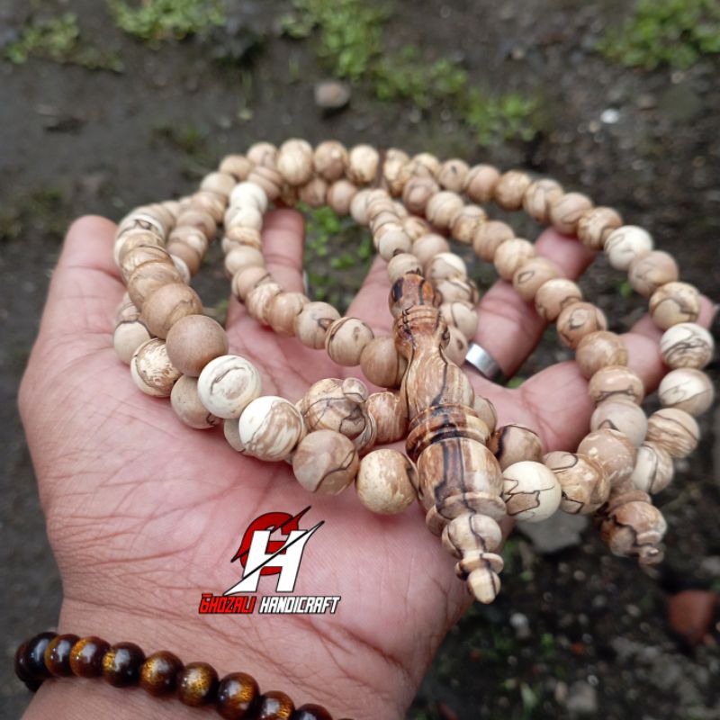 Tasbih Kayu 99 Kaboa Sancang Size10mm