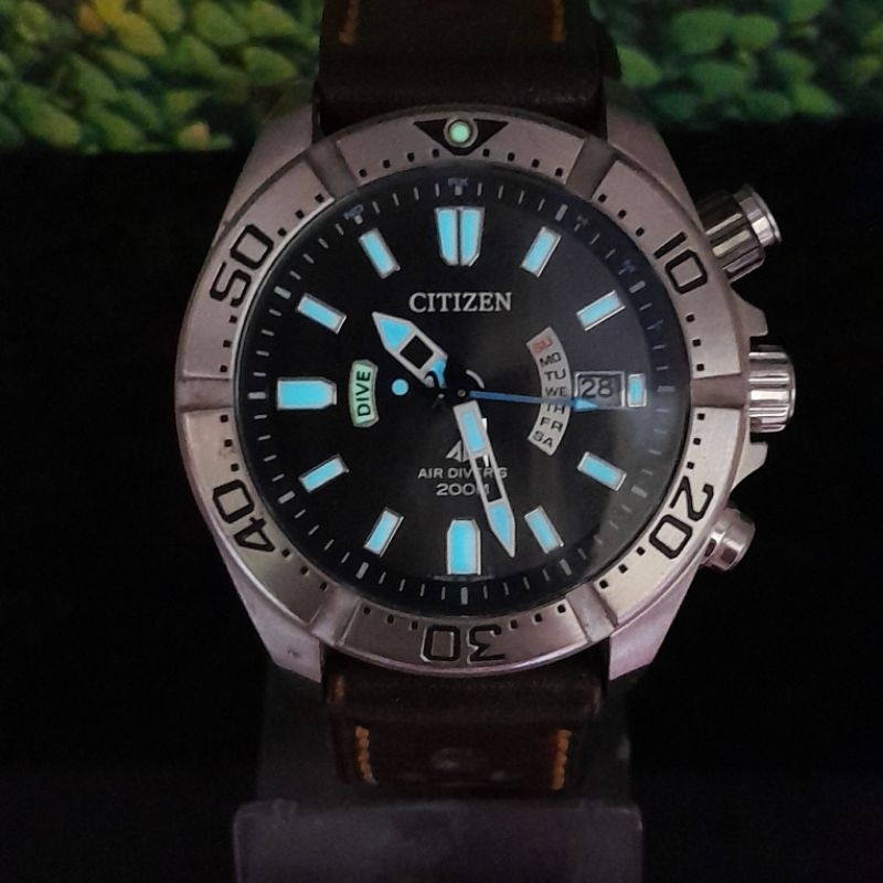 Jam tangan Citizen ecodrive promaster air diver's H112 T016651