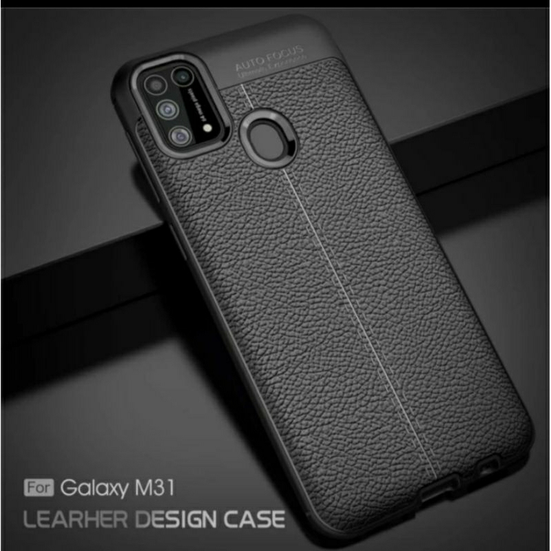 Case Samsung A51 Auto Focus SoftCase Leather Exellent New Edition