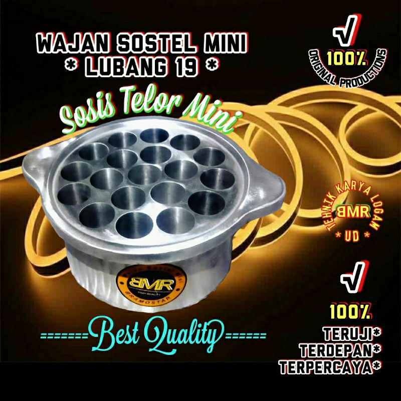 WAJAN SOSTEL MINI PREMIUM LUBANG 19