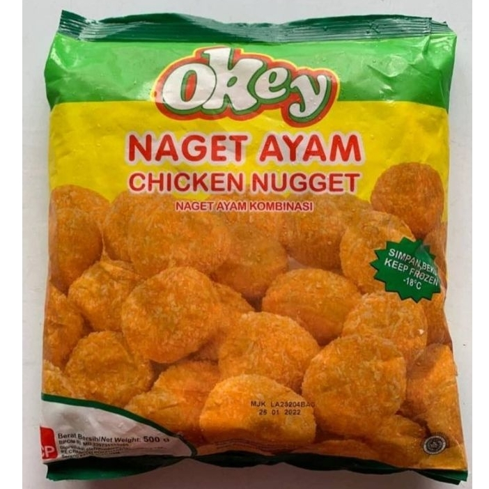 

Okey Nugget Coin 500 gr Frozen Food Murah | Naget Ayam | Makanan Beku | Olahan Daging Ayam Siap Goreng - FROZEN FOOD - Makanan Istant Siap Cepat Saji