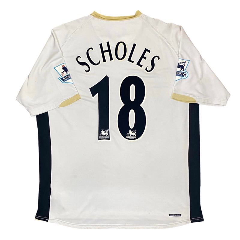 mu away 2006/2007 XL Scholes