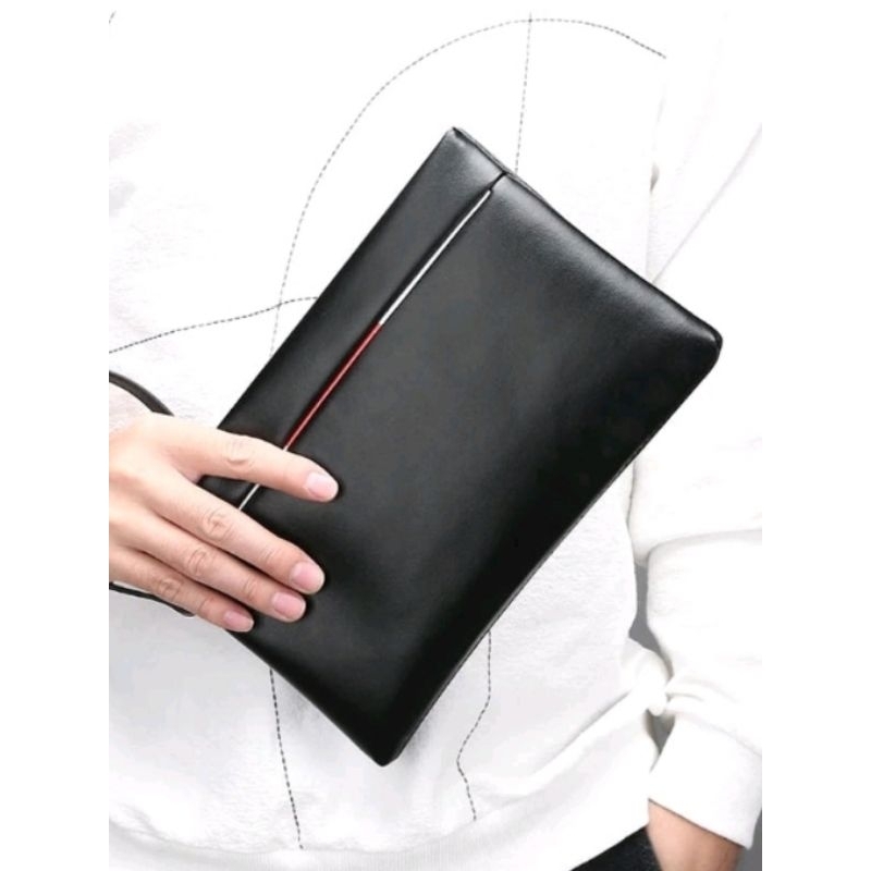 COD Tas Dompet Genggam Pria,Hand Bag  Kekinian