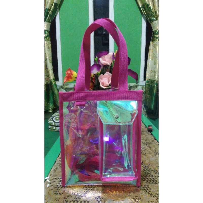 Tas hologram murah bagus keren mewahhg