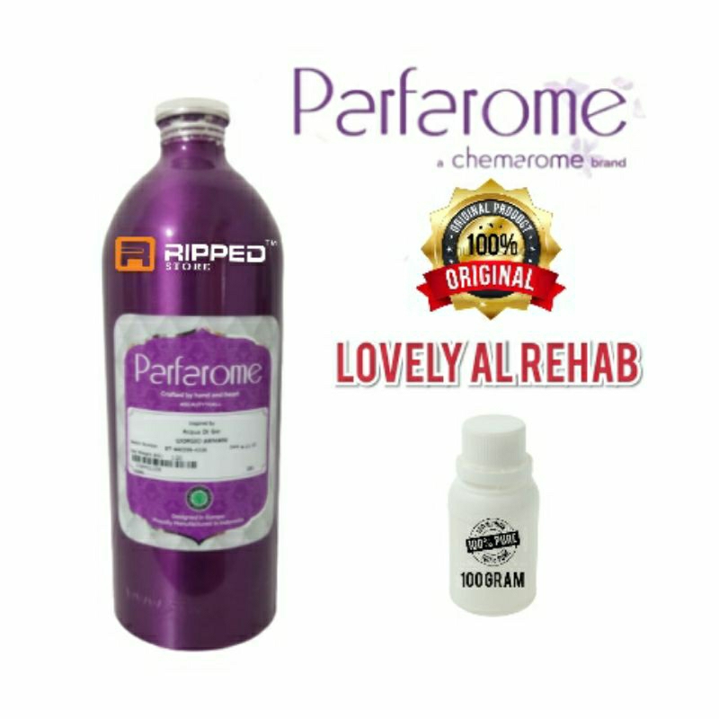 (100 ML) BIBIT PARFUM MURNI LOVELY ALREHAB BY PARFAROME ORIGINAL