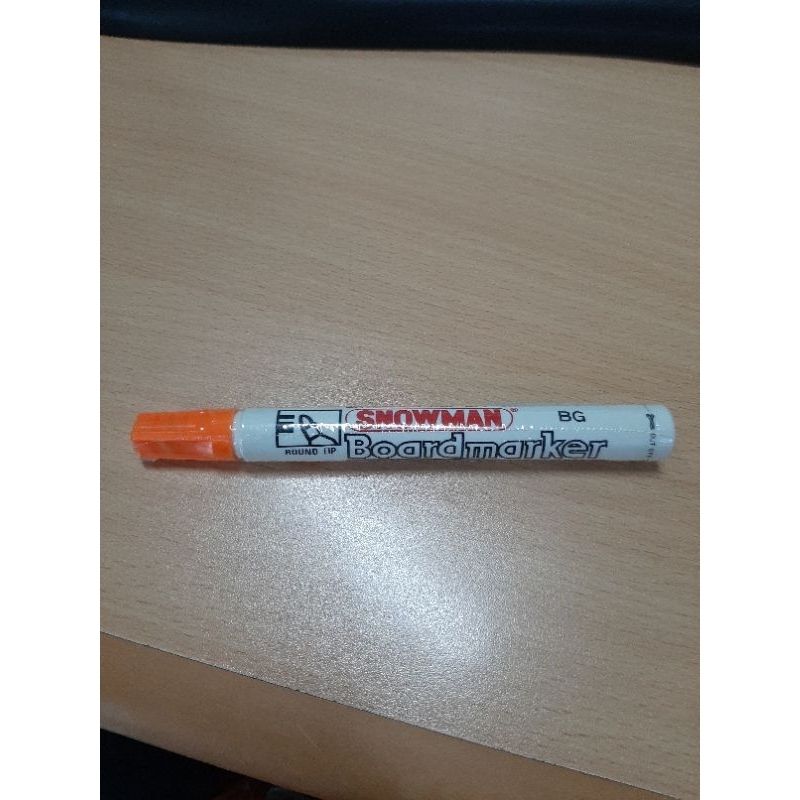 

Snowman Boardmarker Orange / Spidol Snowman Oranye